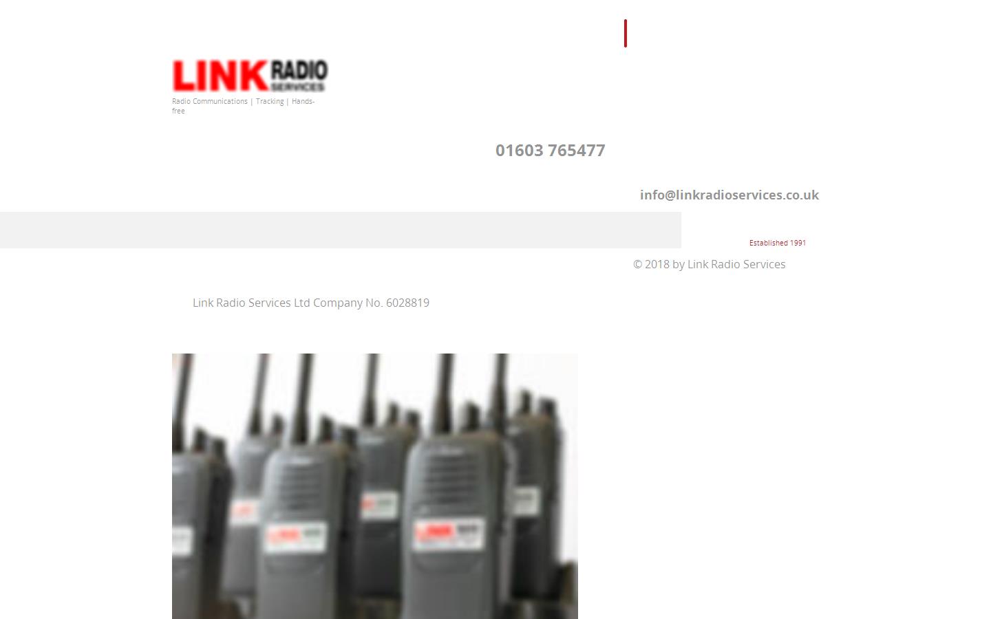 Link Radio Services Website