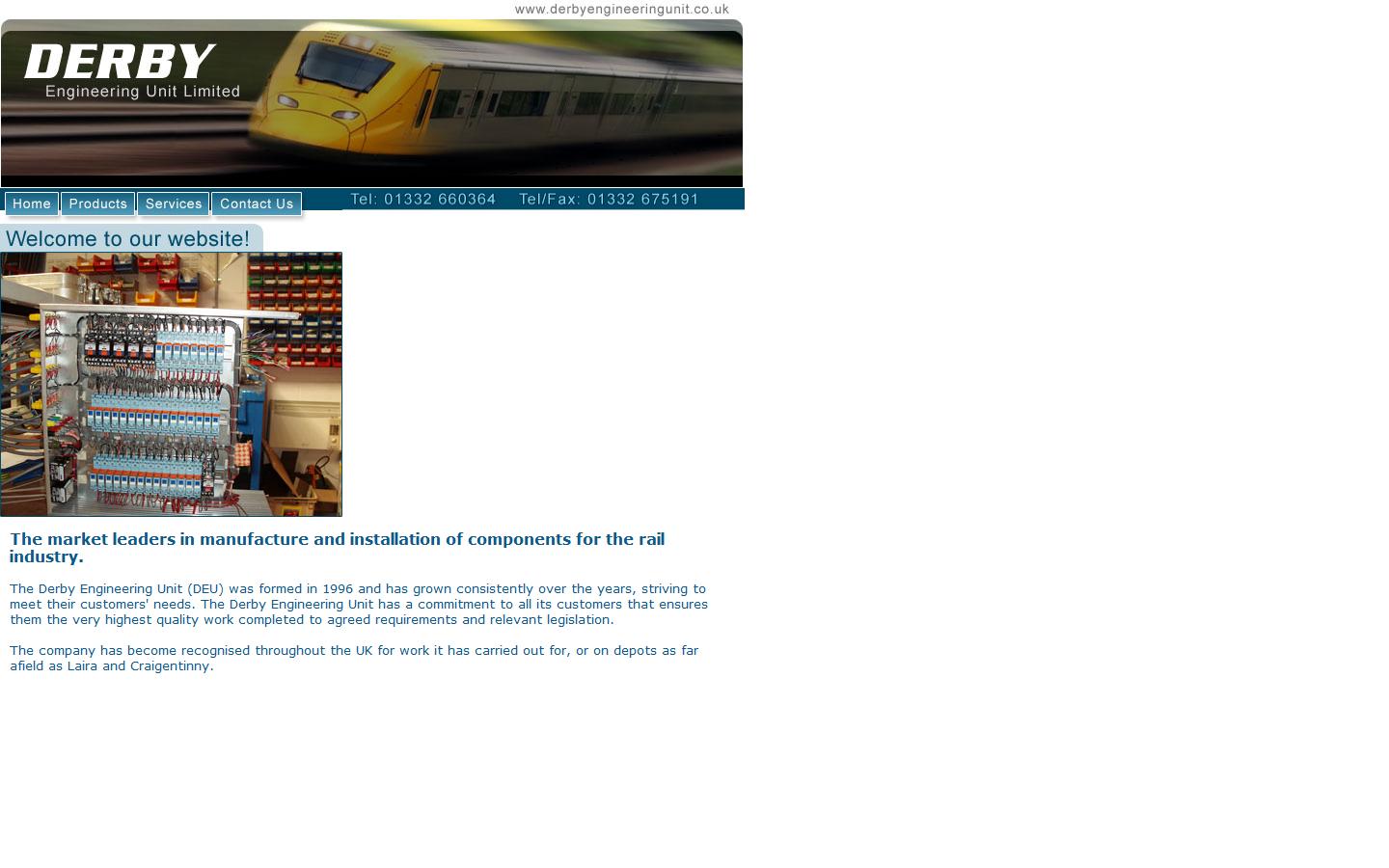 Derby Engineering Website