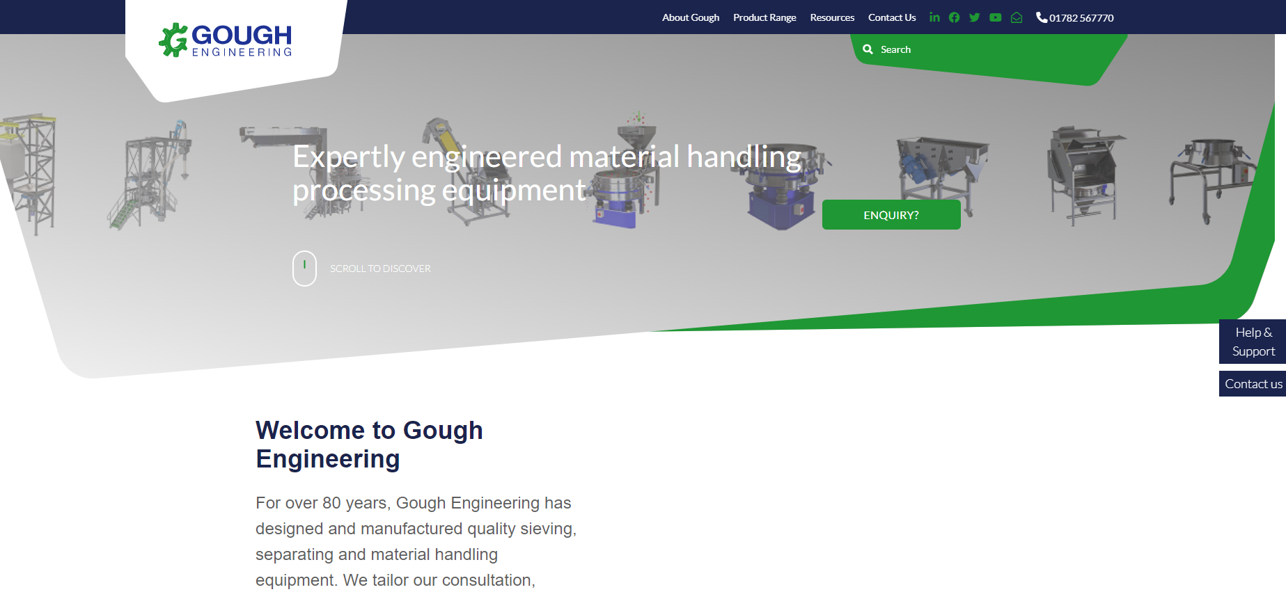 Gough & Co (Engineering) Ltd Website
