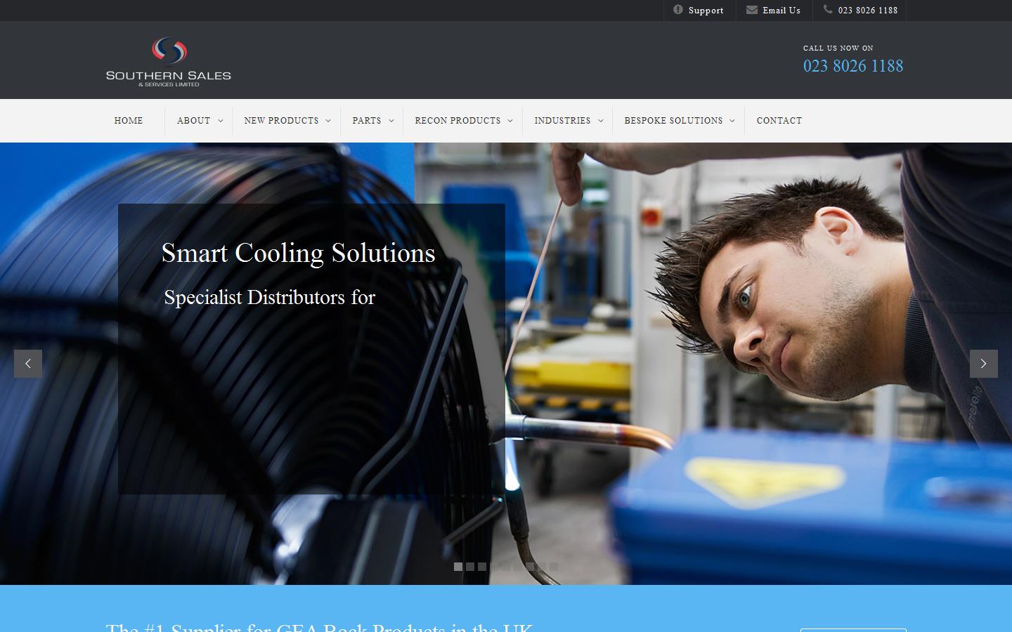 Southern Sales & Services Ltd Website