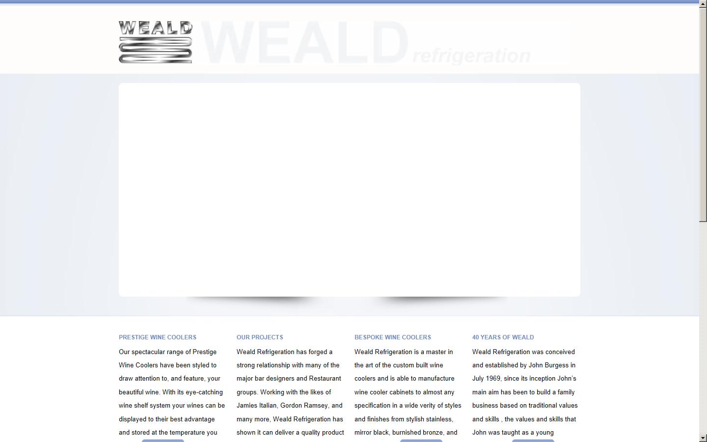 Weald Refrigeration Ltd Website