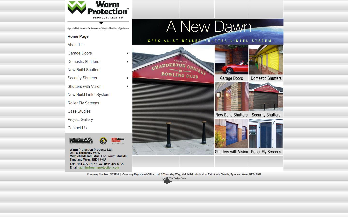 Warm Protection Products Ltd Website