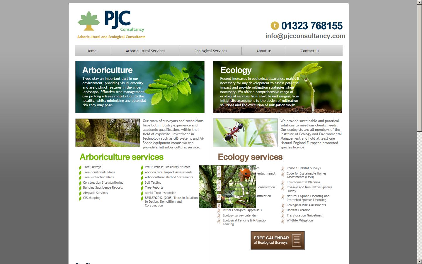 PJC Consultancy Website