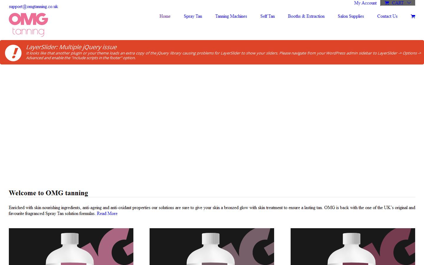 Omg Tanning Website