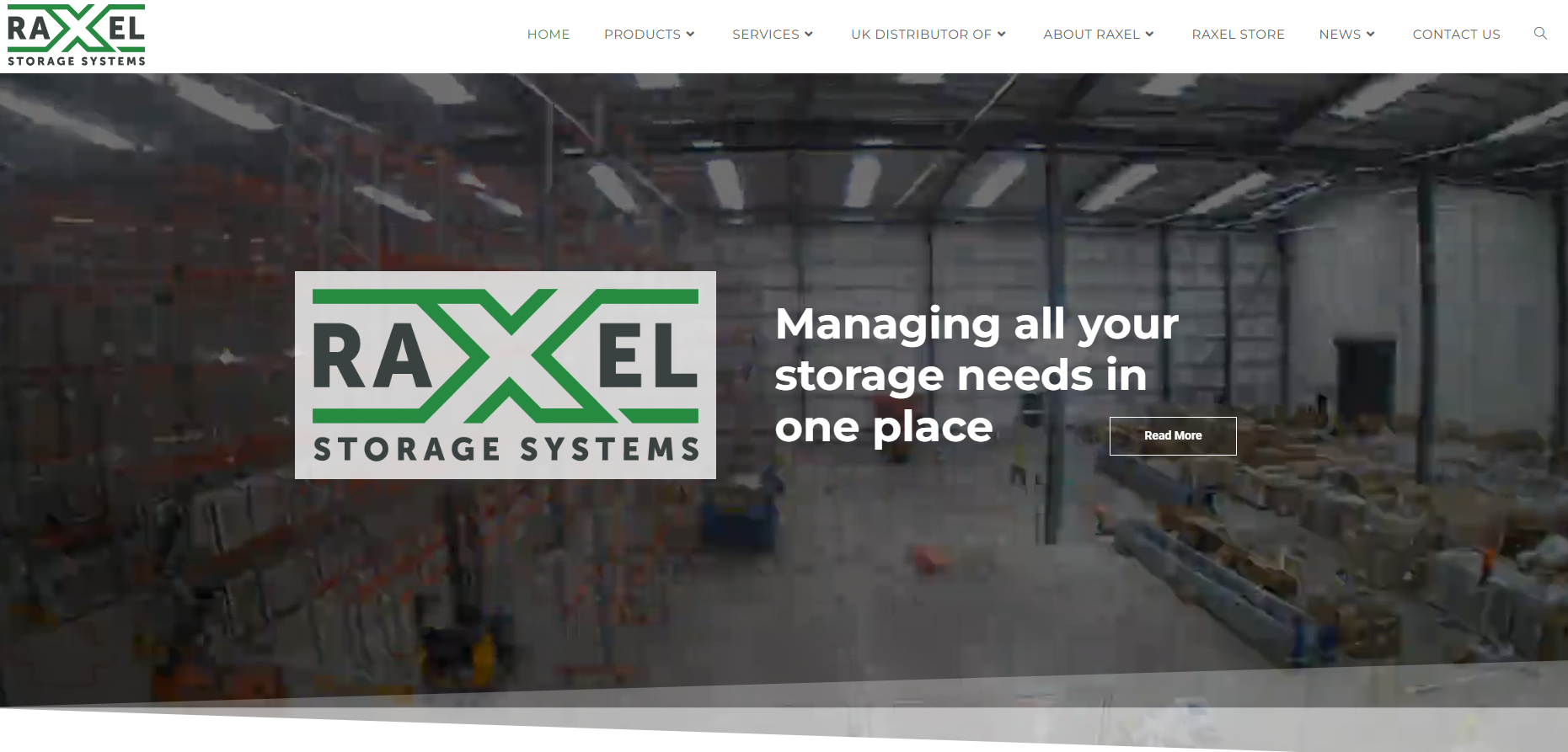 Raxel Storage Systems Ltd Website