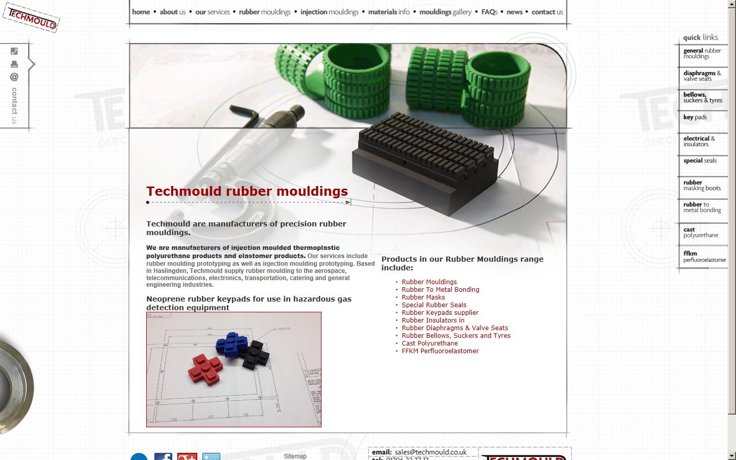 Techmould Ltd Website