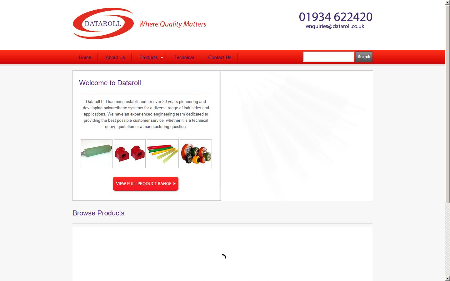 Dataroll Ltd Website