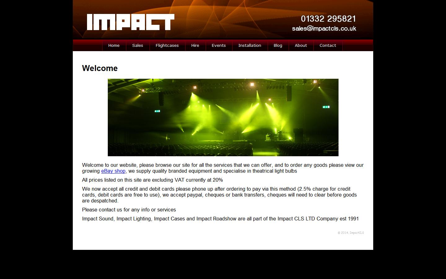 Impact CLS Ltd Website