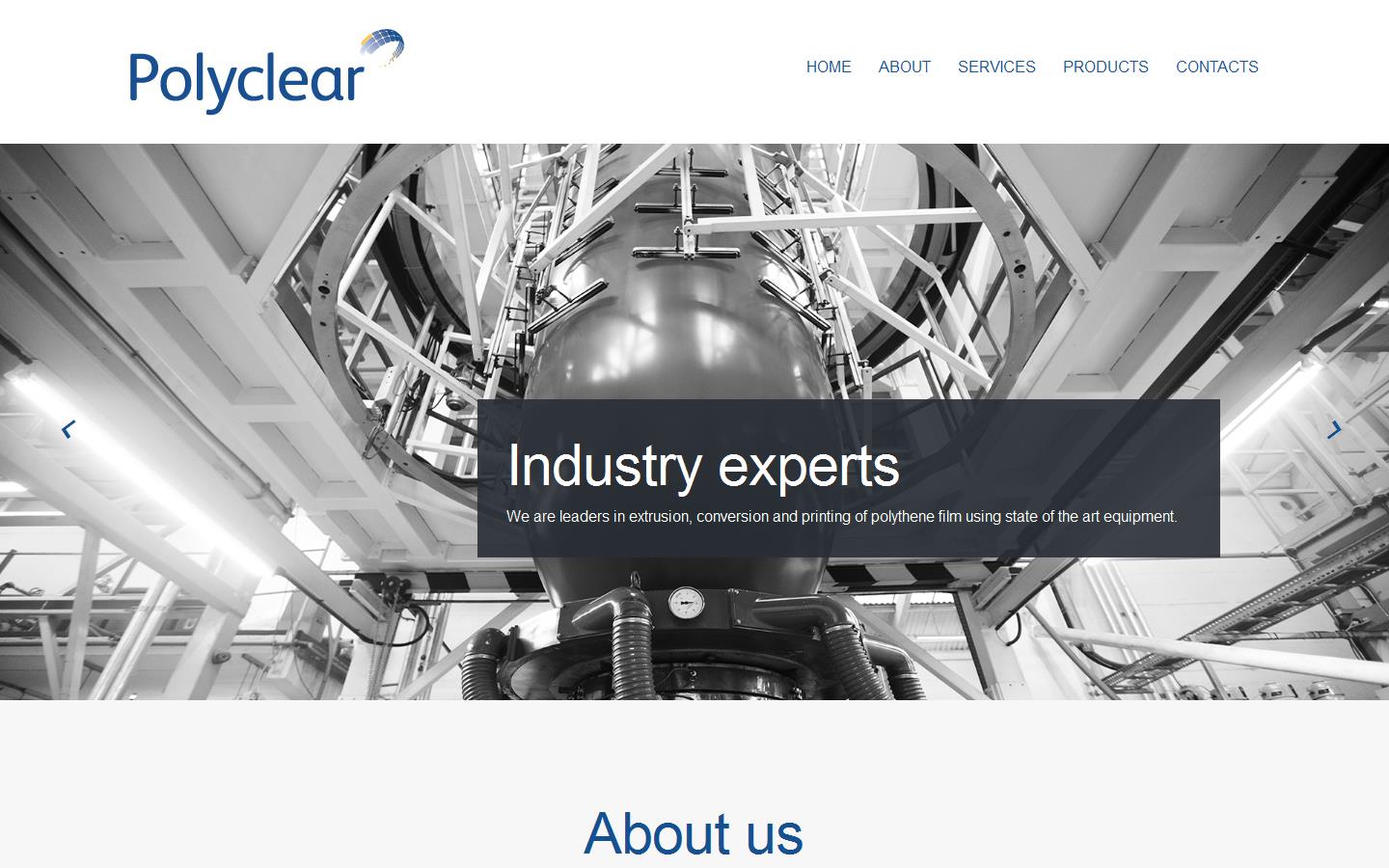 Polyclear (Southampton) Ltd Website