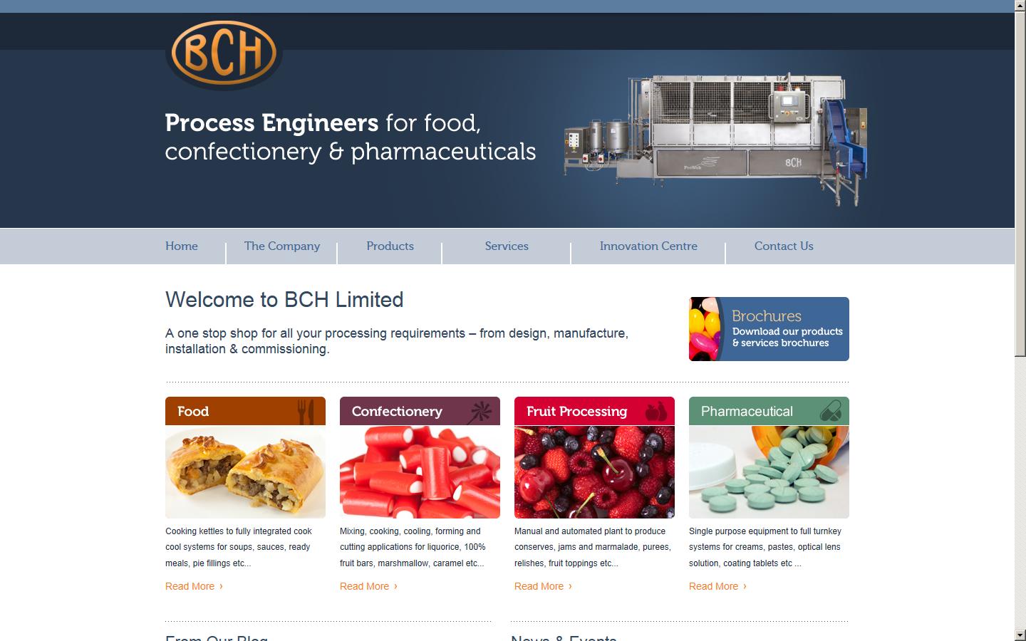 B C H Ltd Website