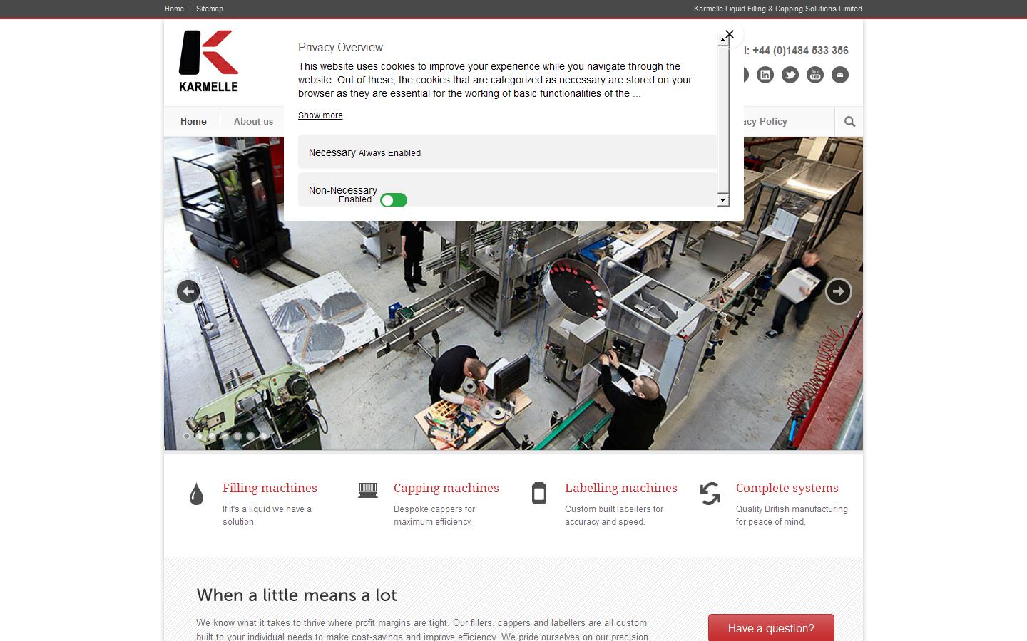 Karmelle Ltd Website