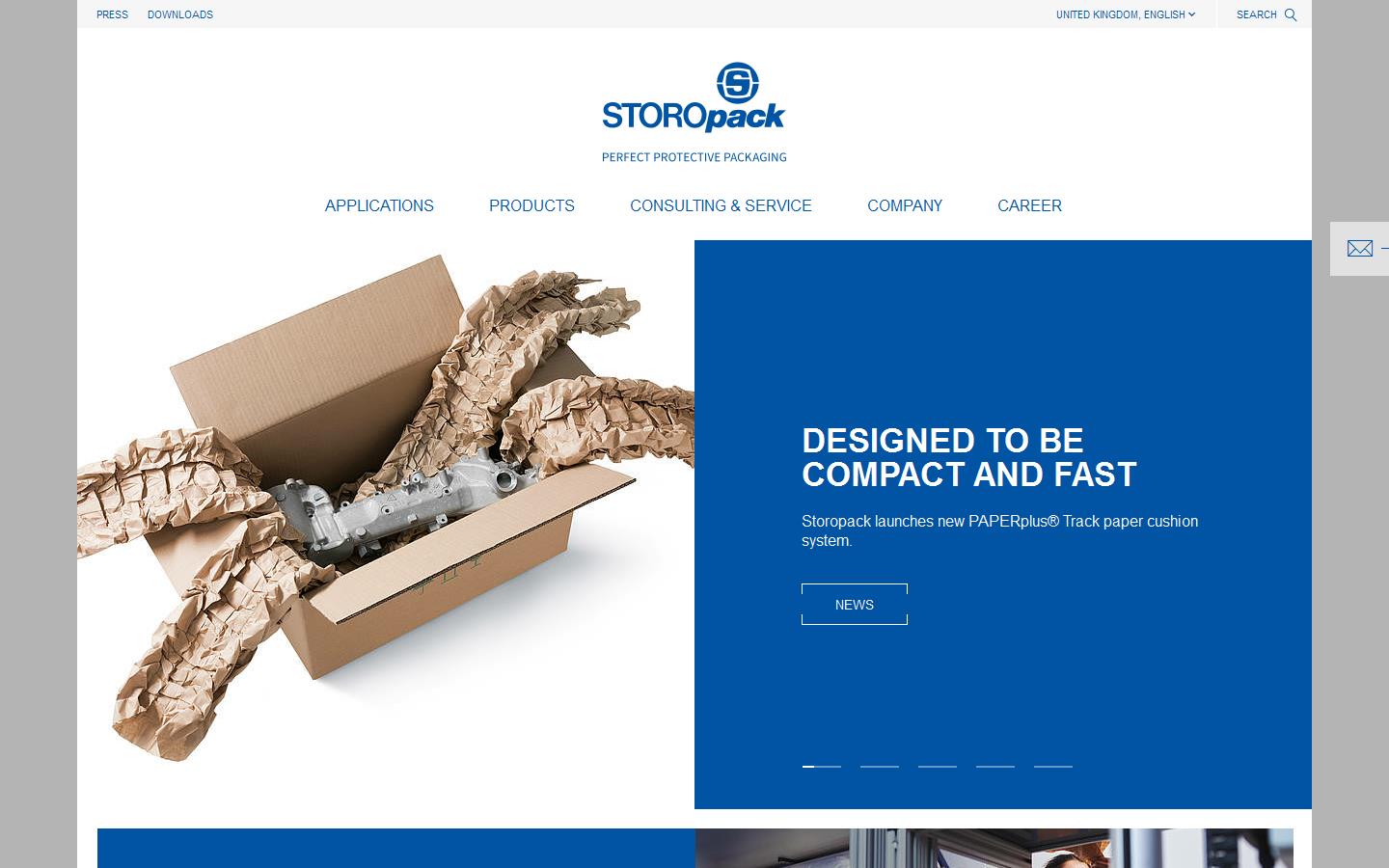 Storopack (UK) Ltd Website