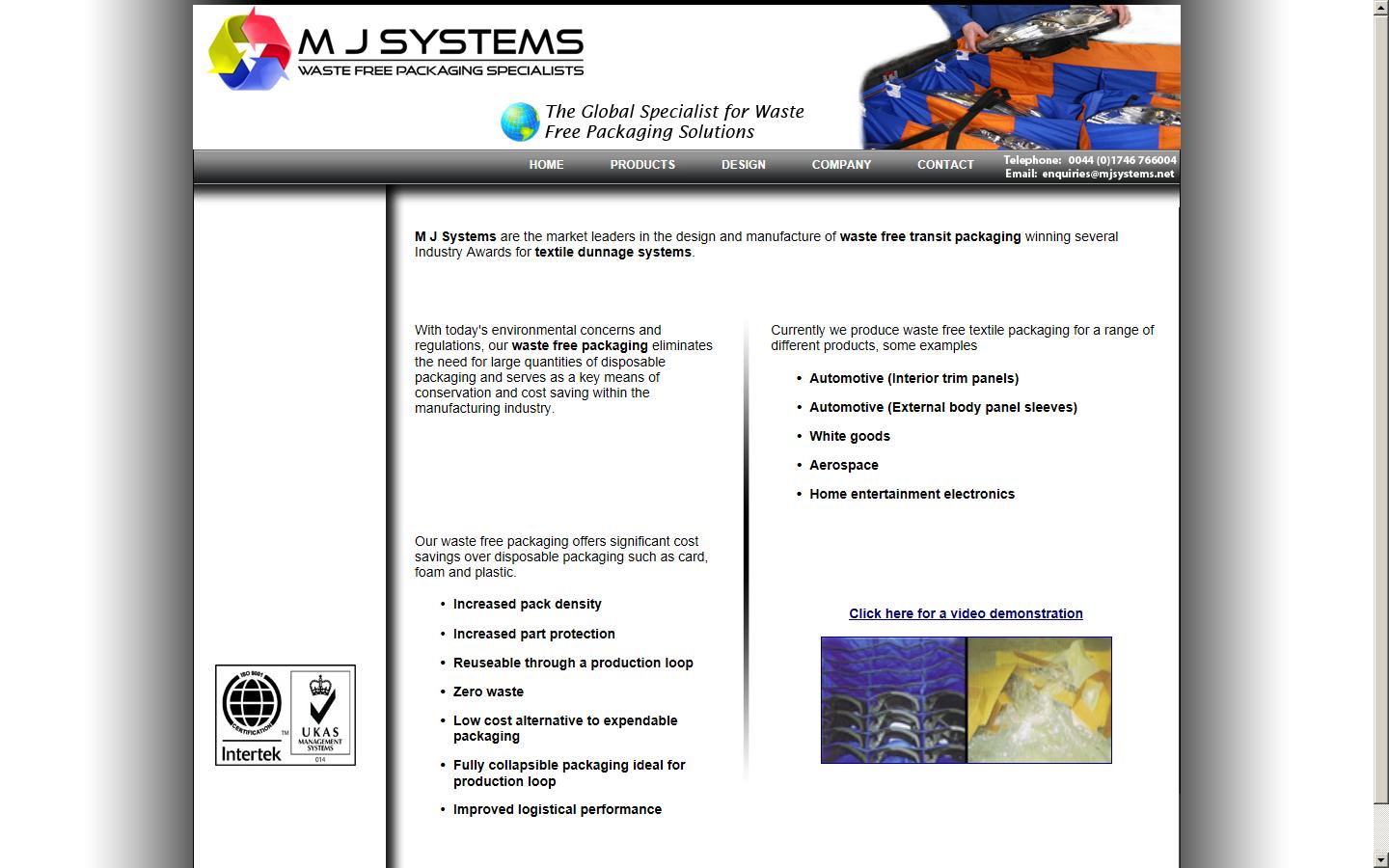 MJSolpac Ltd Website