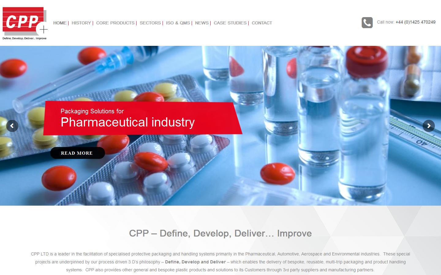 Corrugated Plastic Products Ltd Website