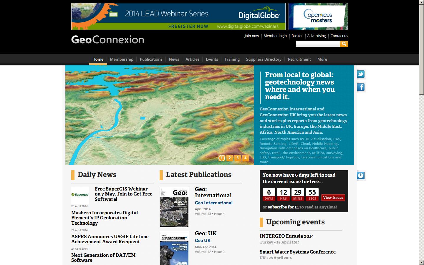 GEO:connexion Ltd Website