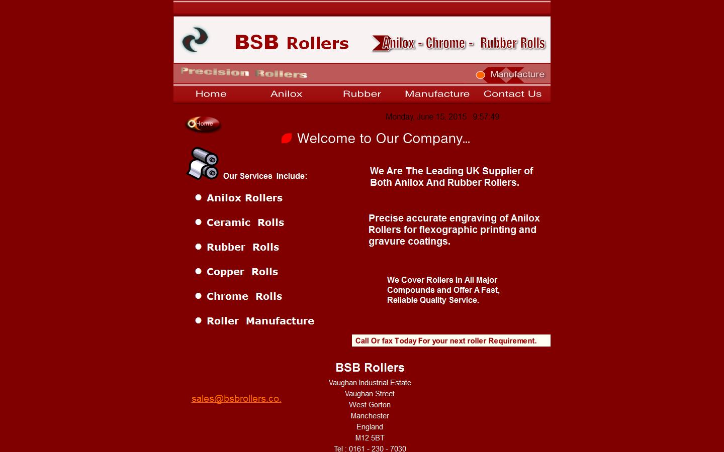 BSB Rollers Website