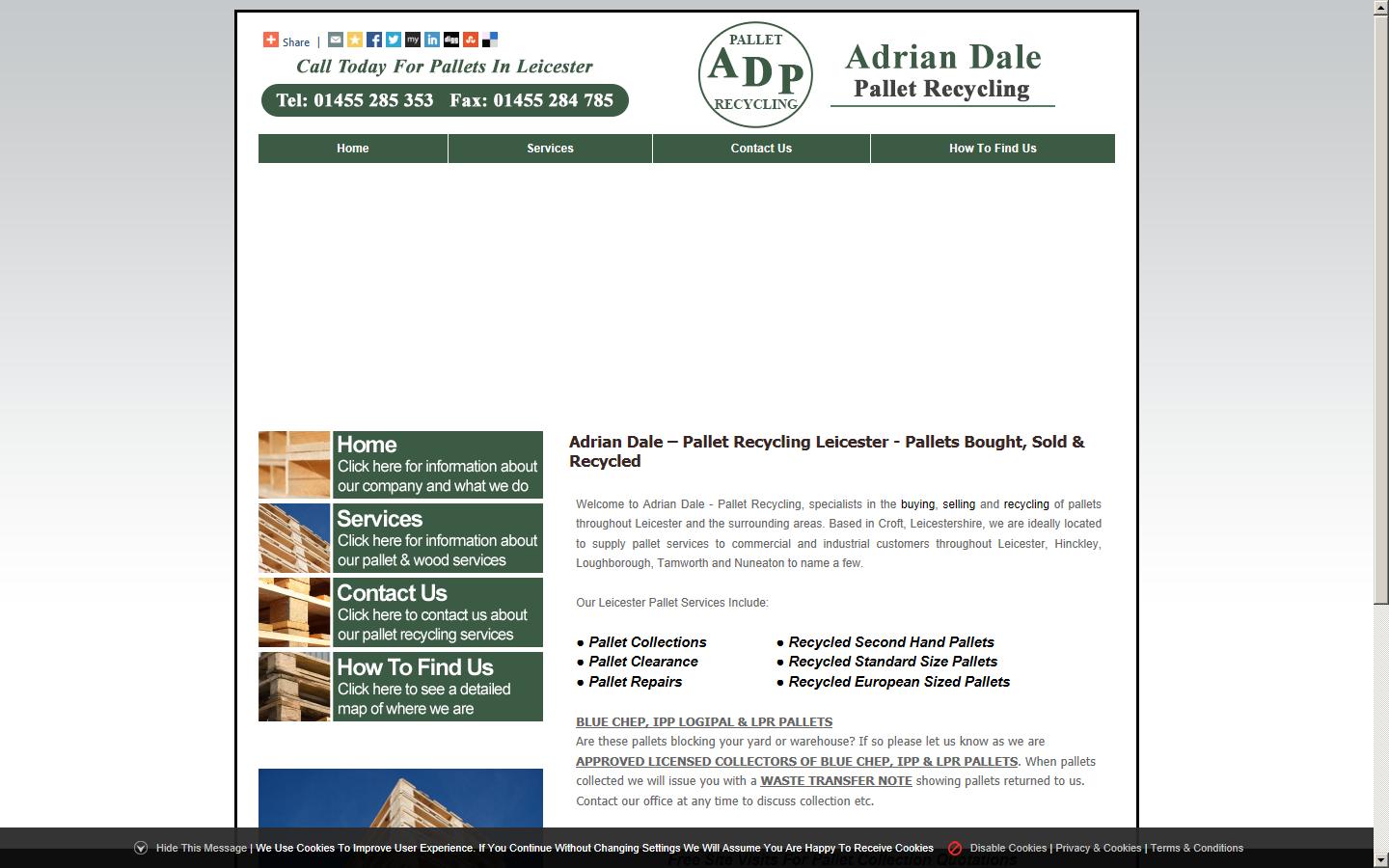 Adrian Dale Website