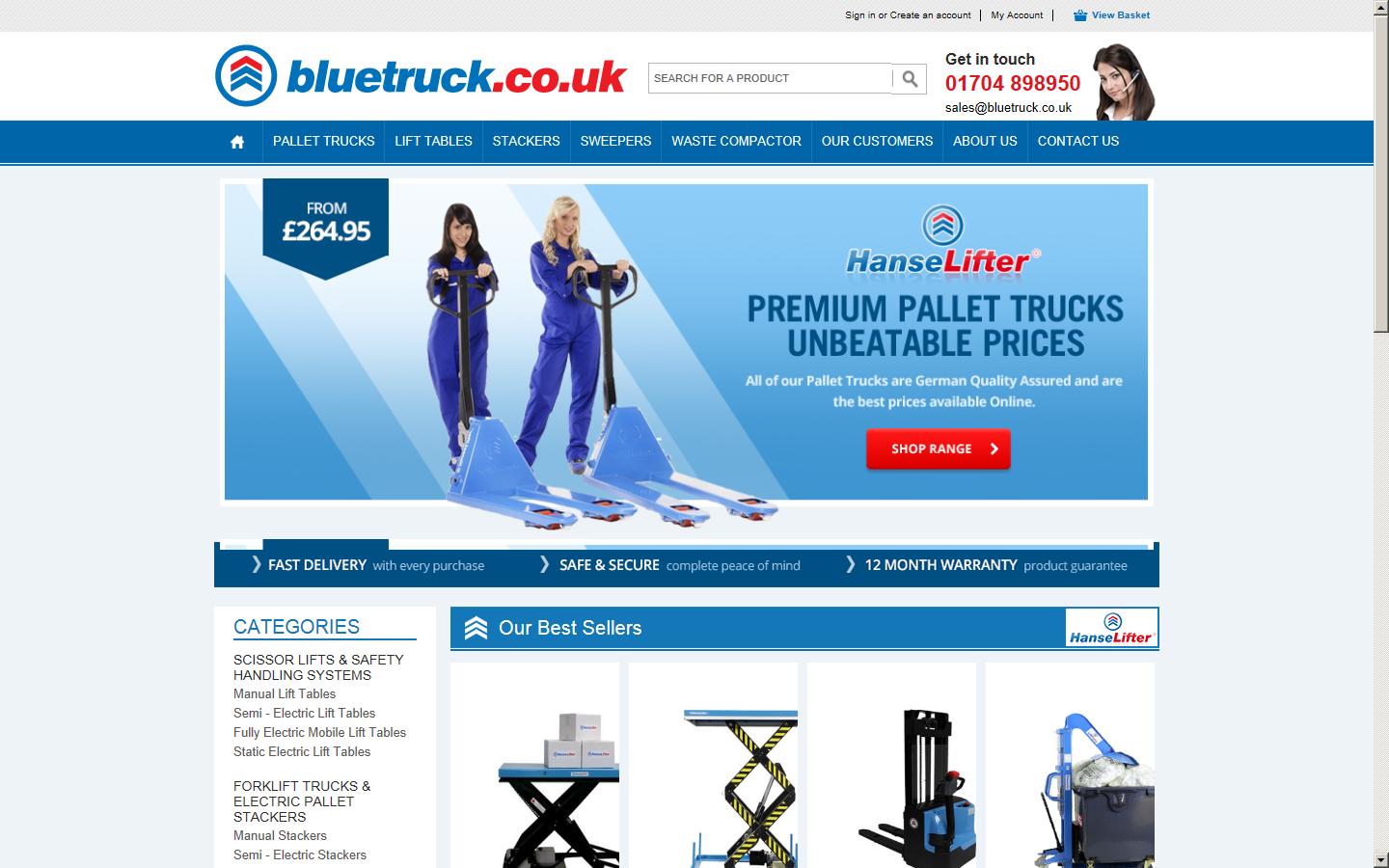 HanseLifter UK Website