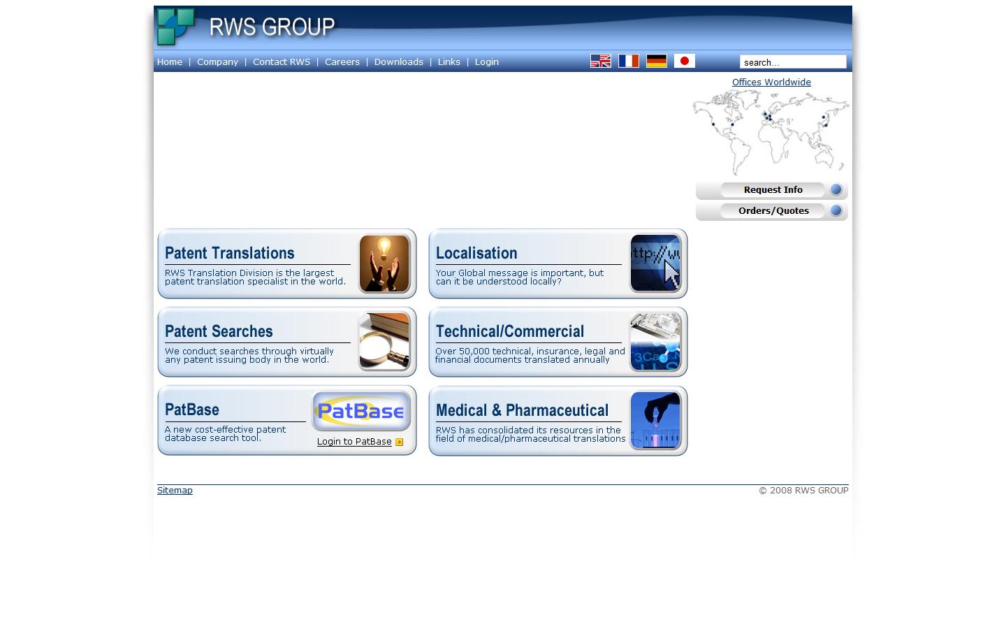 R W S Group Website