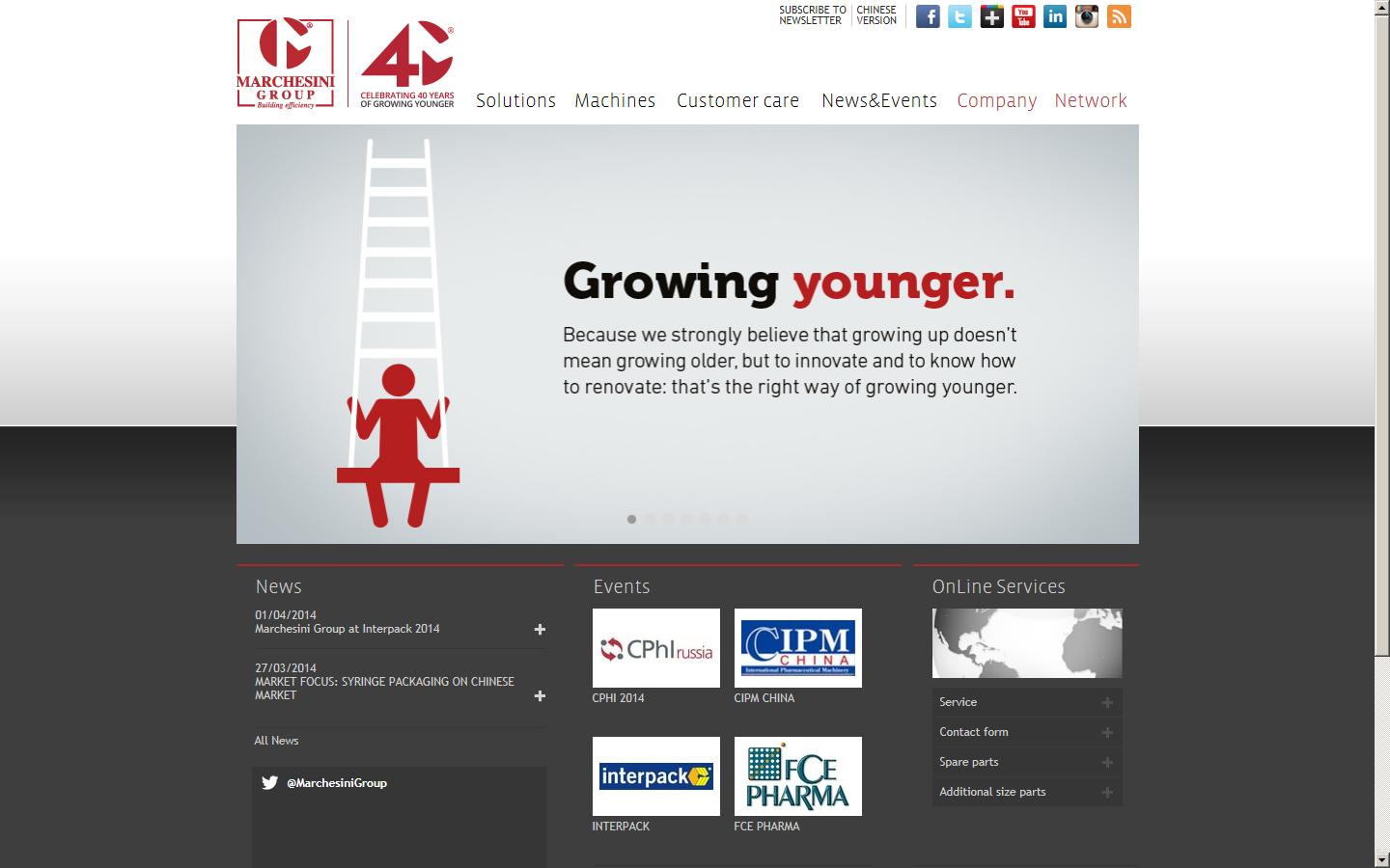 TMG Marchesini UK Ltd Website