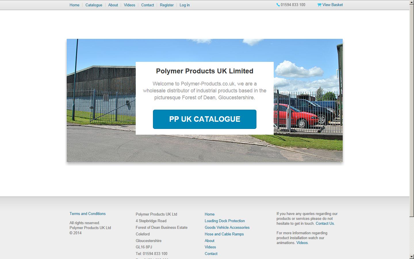 Polymer Products (UK) Ltd Website