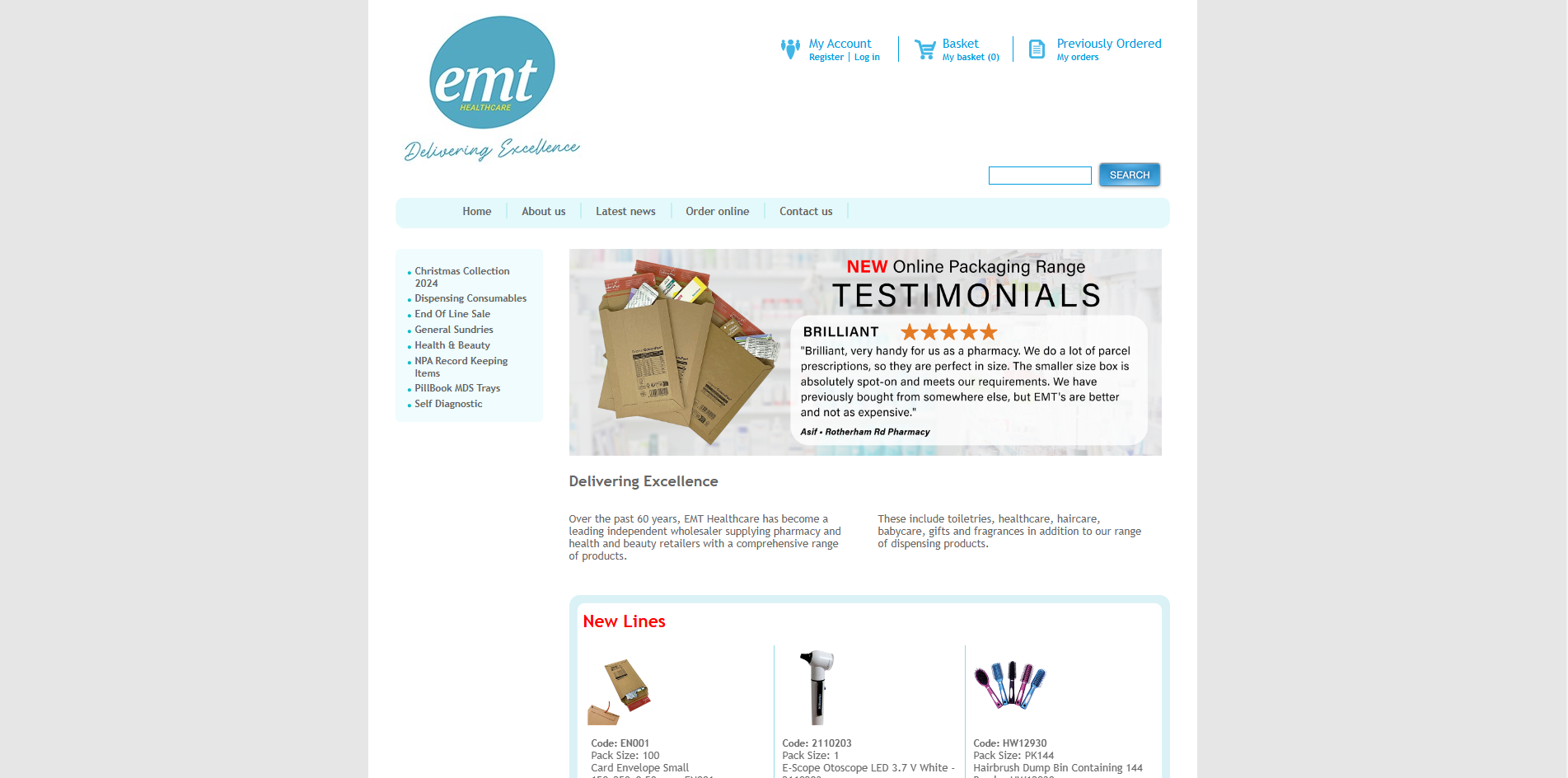 E M T Healhcare Ltd Website