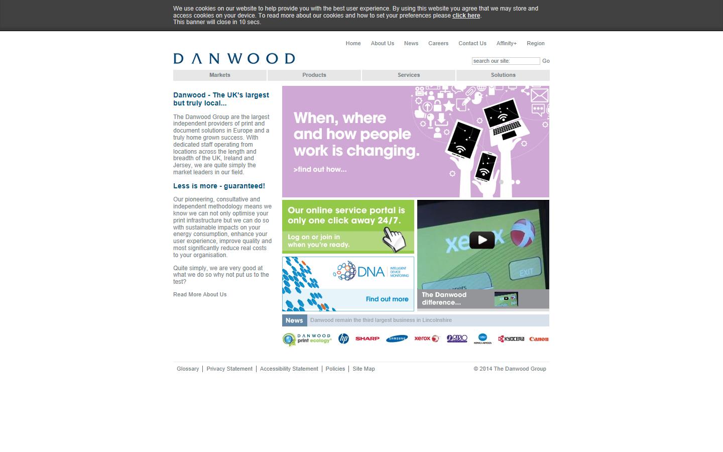 Copier Solutions Ltd Website