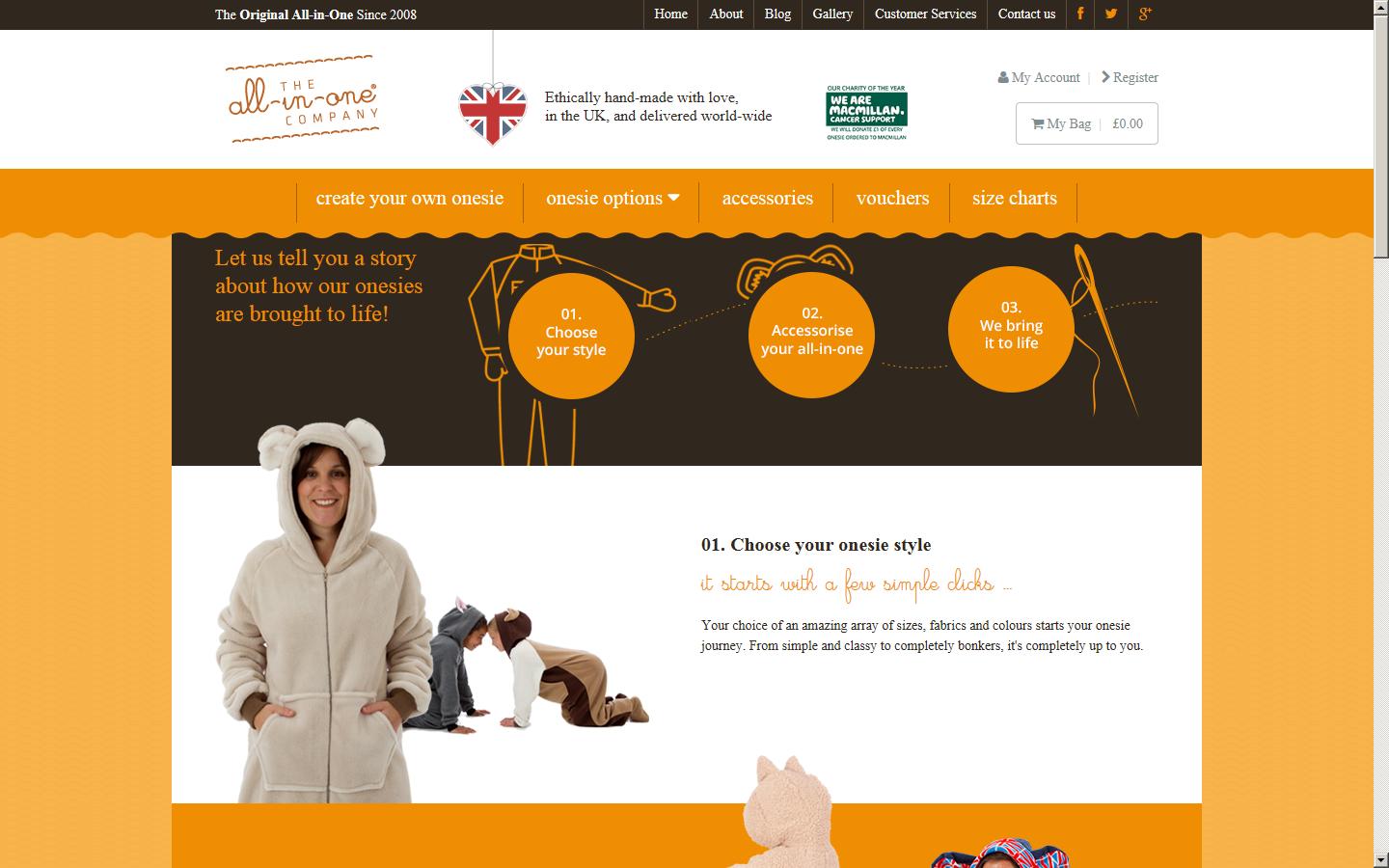 The All In One Company Website