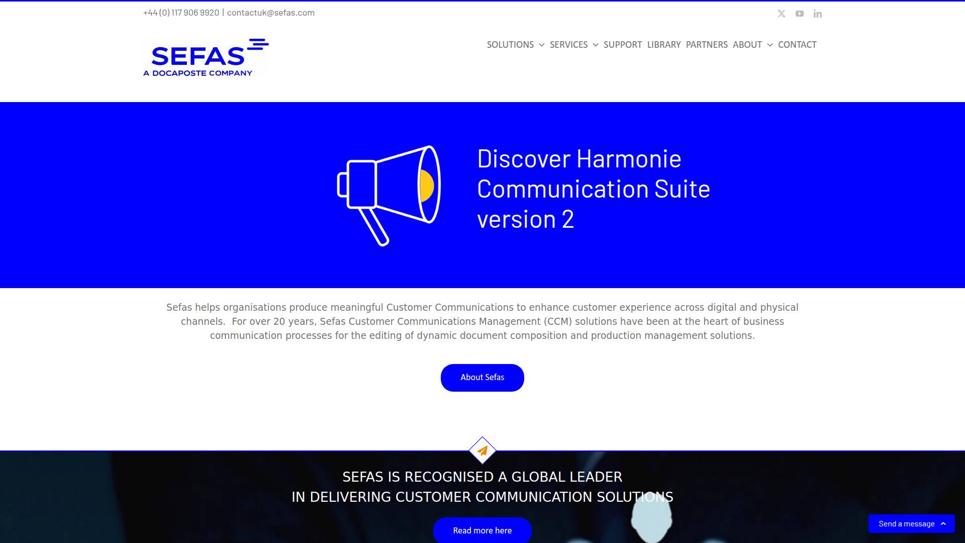 Sefas Website