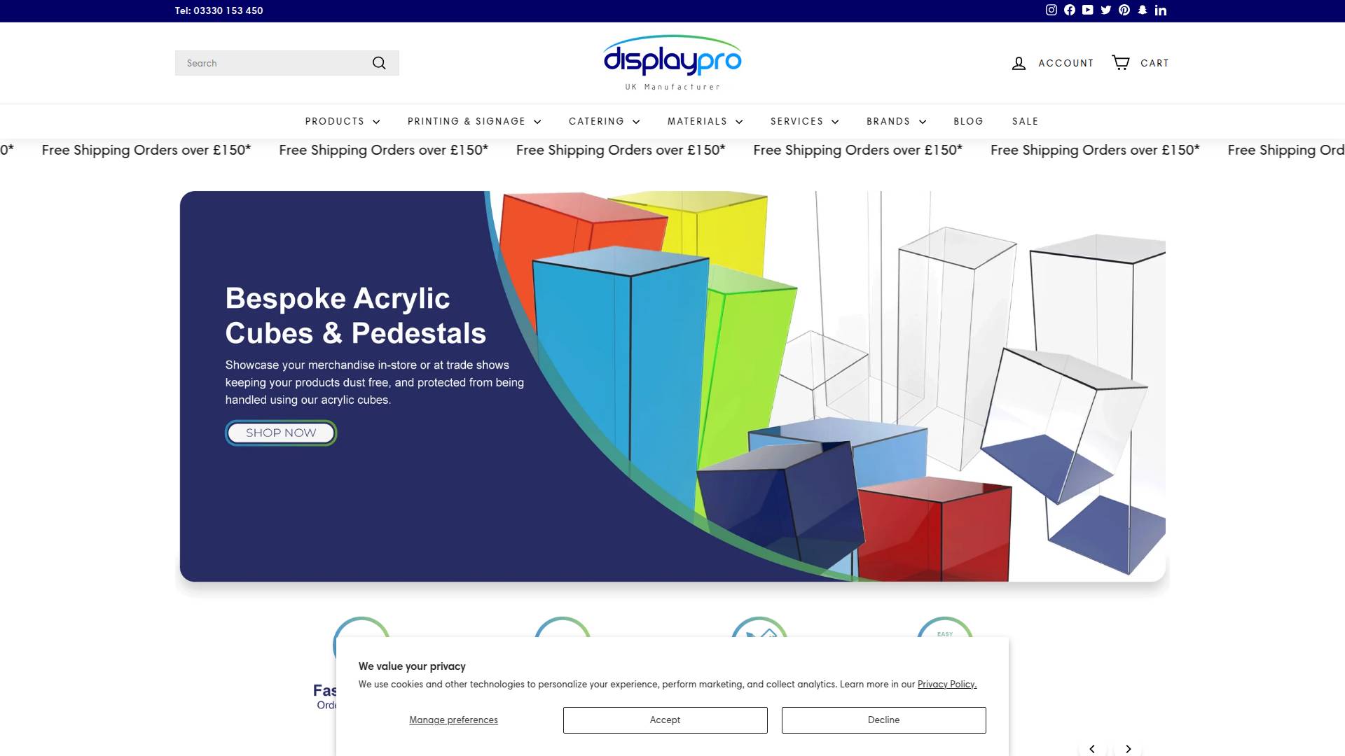 Display Pro Website