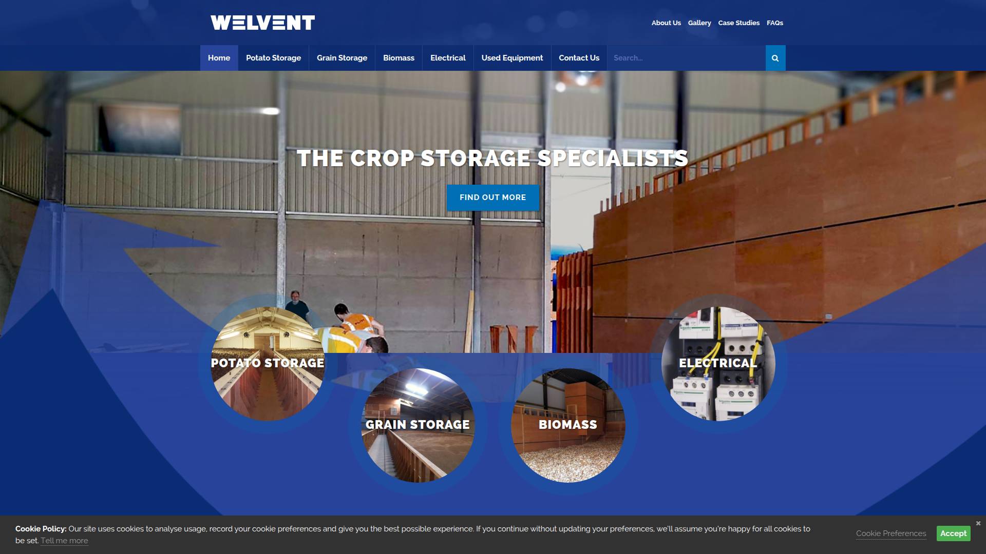 Welvent Ltd Website