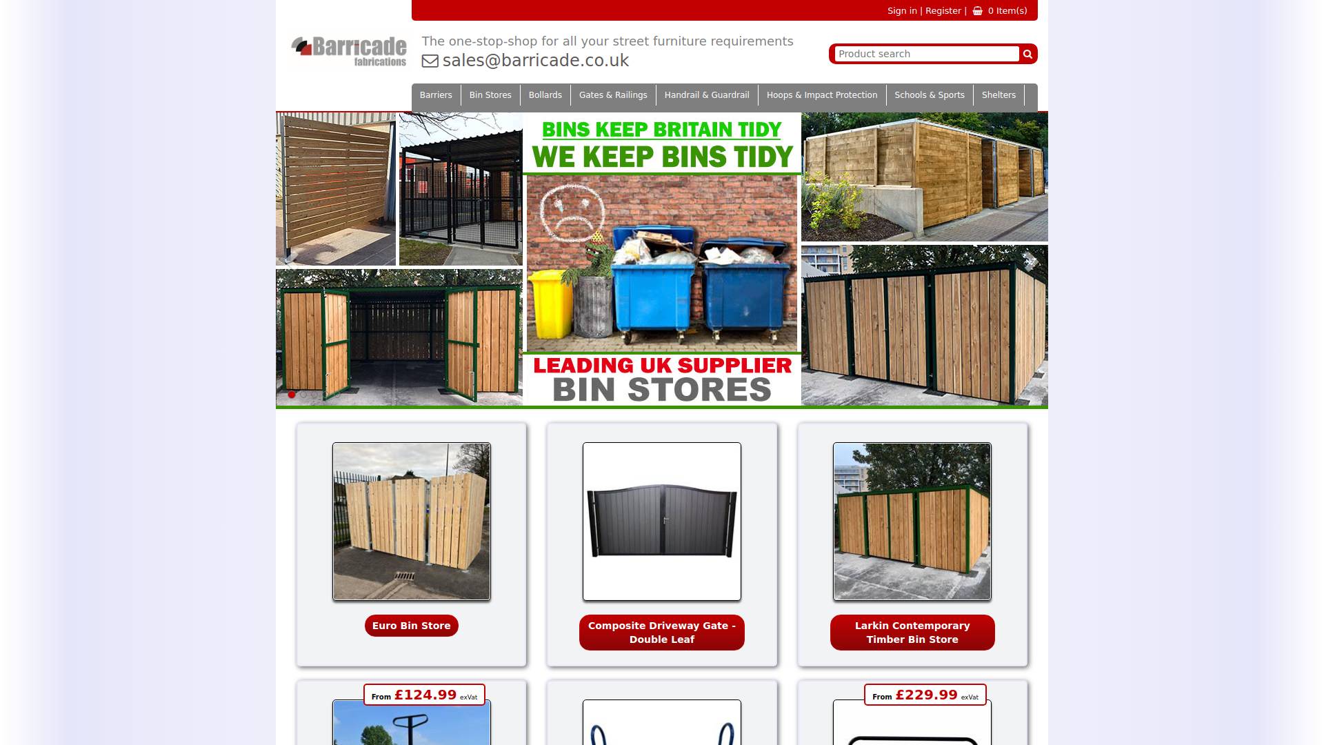 Barricade Ltd Website