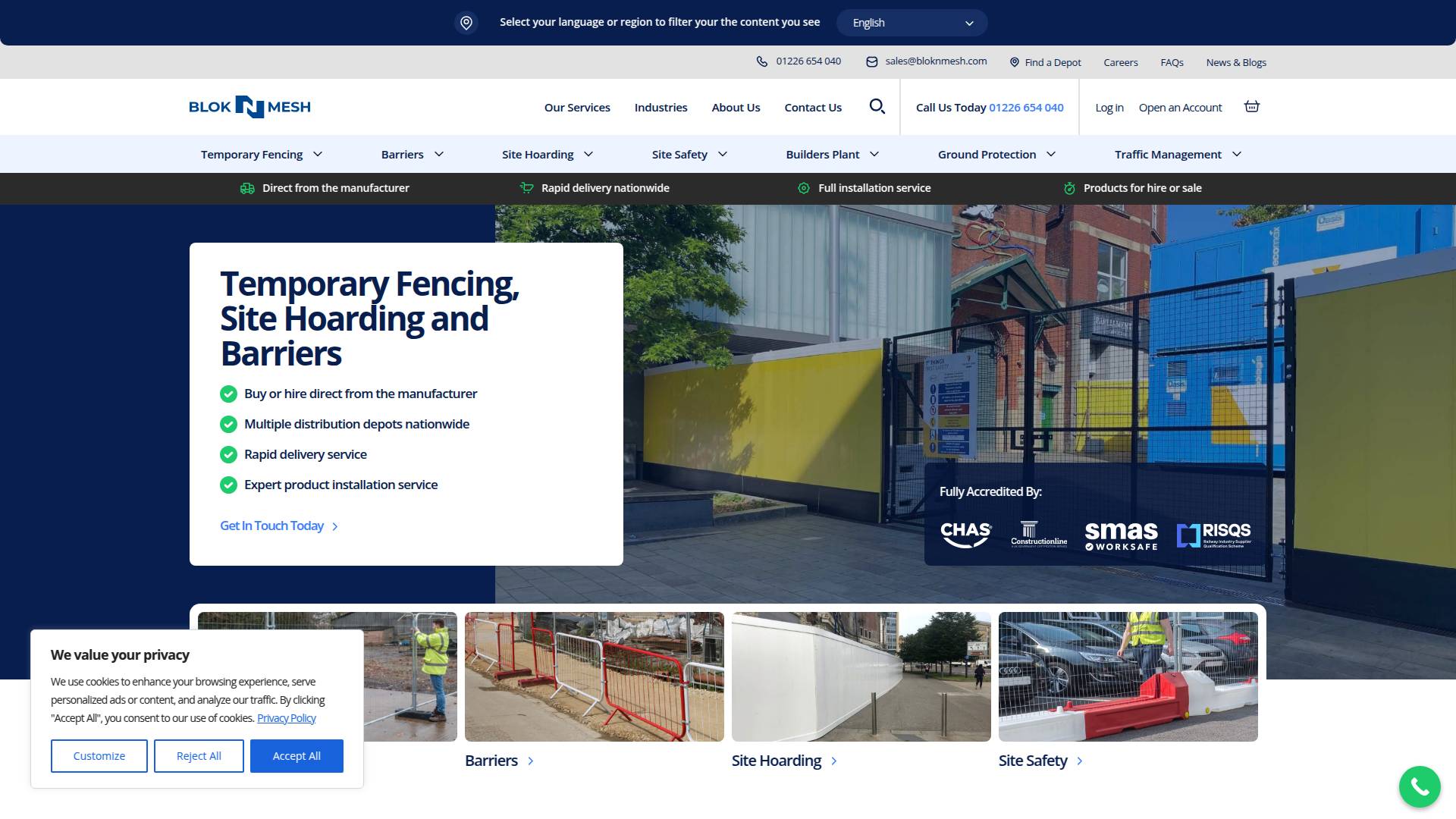 Blok n Mesh Ltd Website