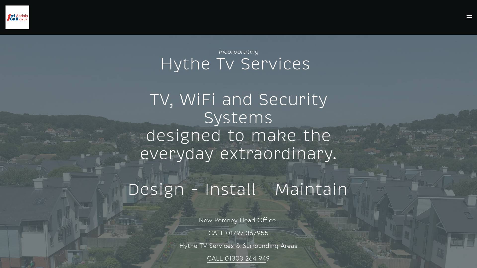 1st Call Aerials & Satellite Website