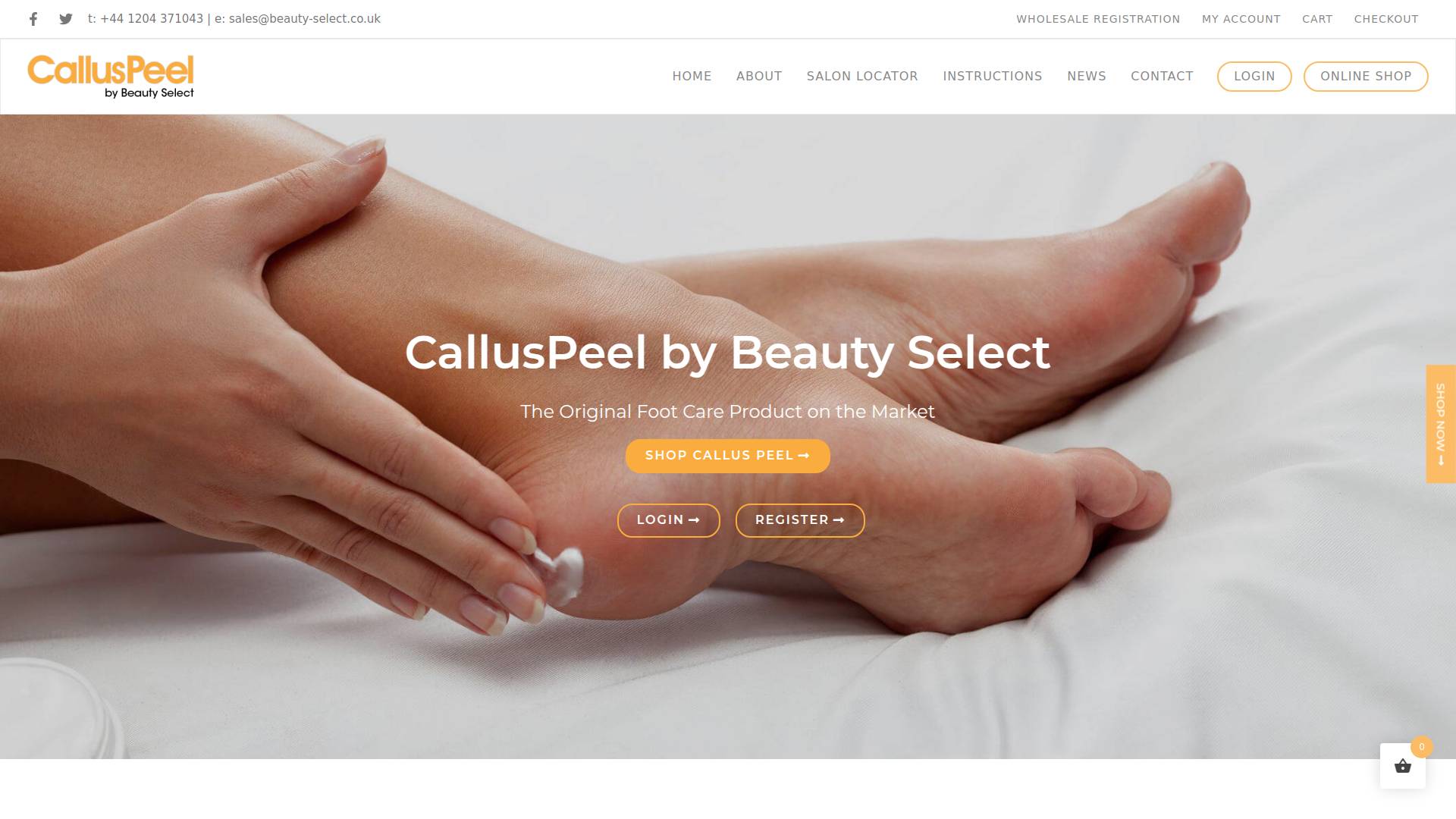 Beauty Select Ltd Website