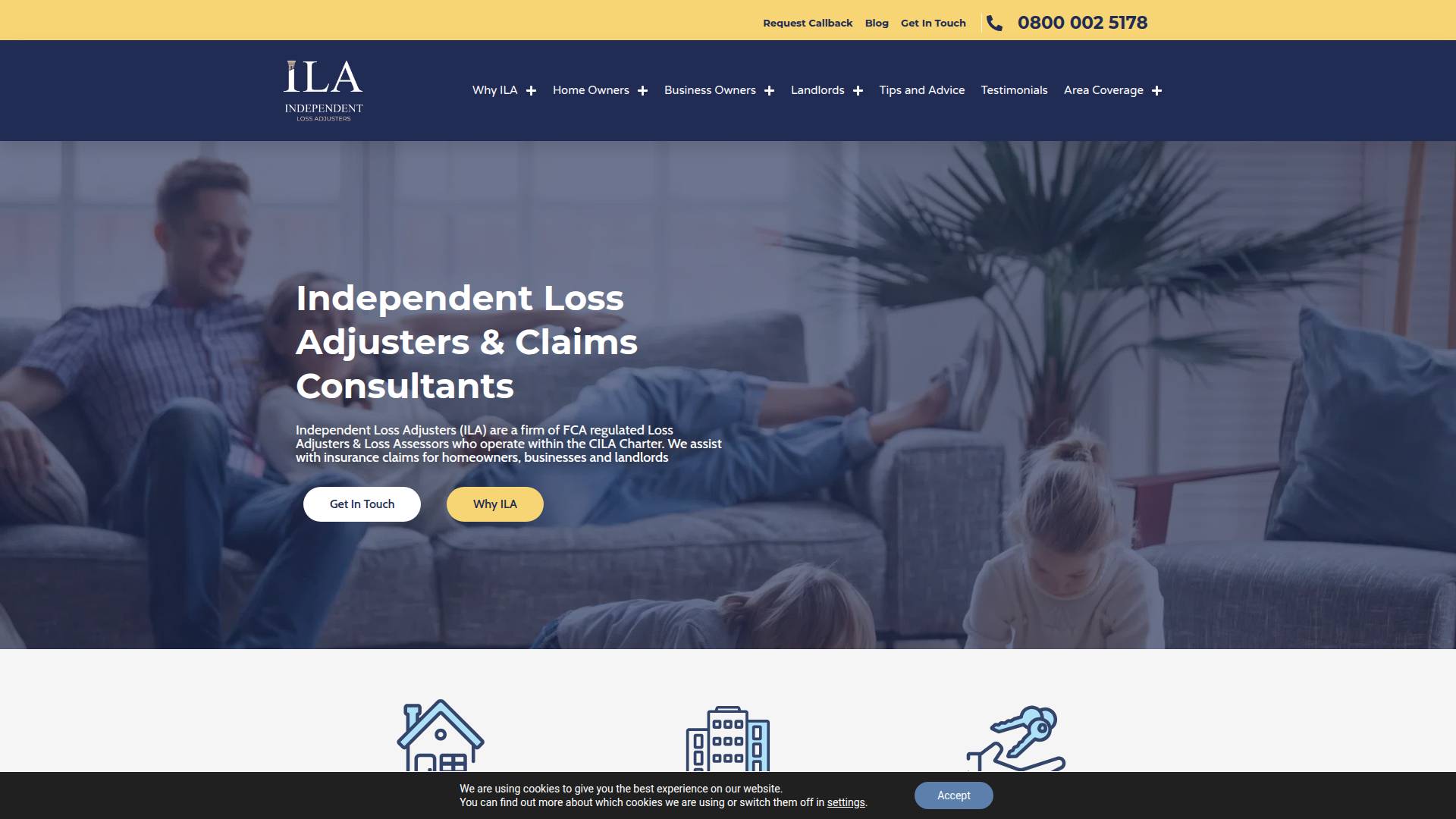 Independent Loss Adjusters Website
