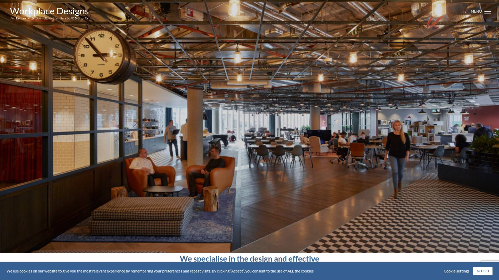 Workplace Designs Website