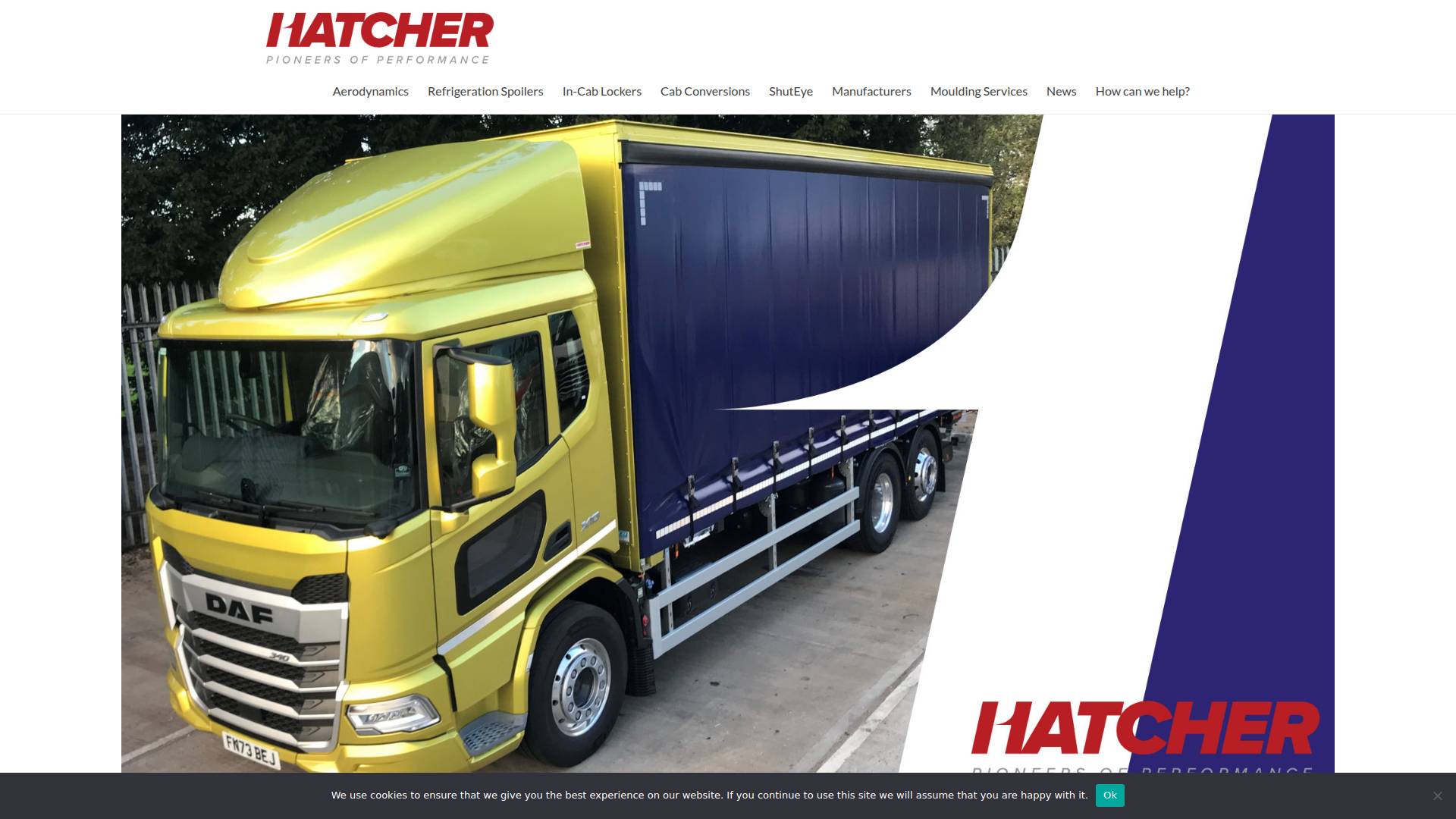 Hatcher Components Limited Website