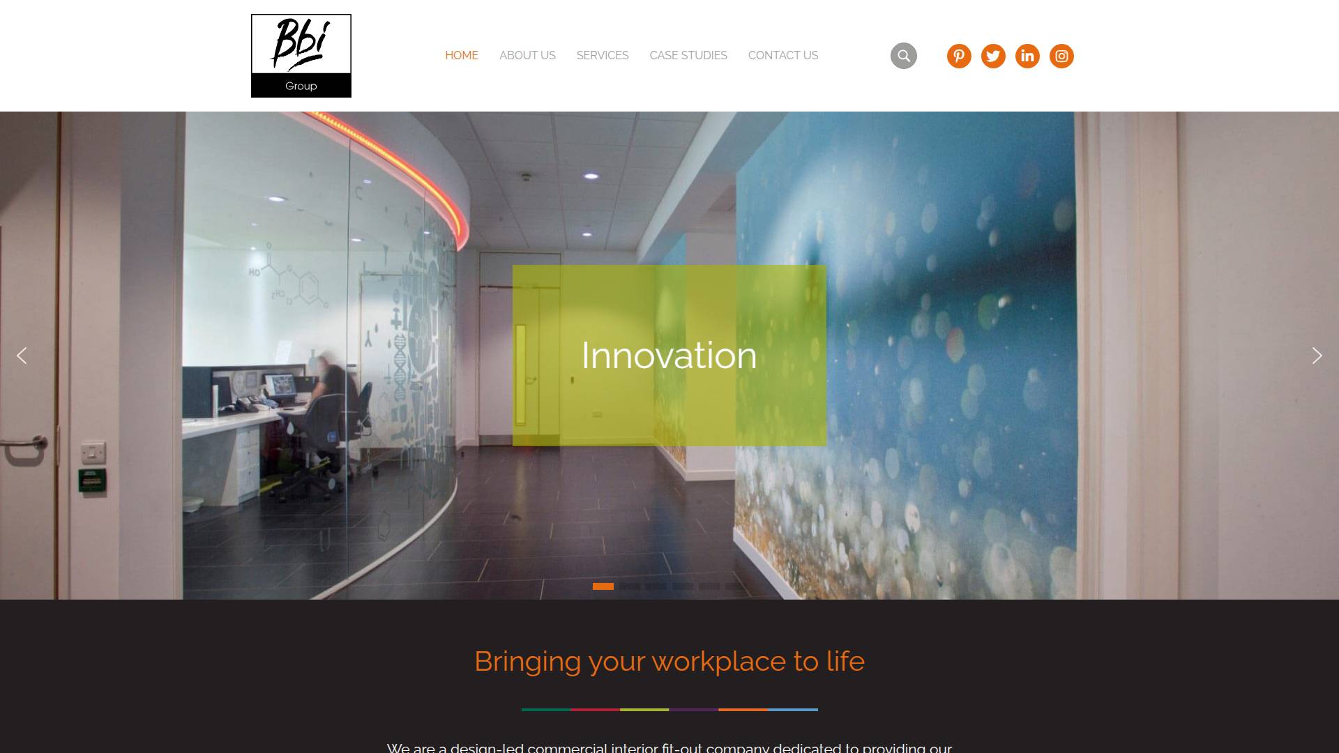 Beacons Business Interiors Ltd Website