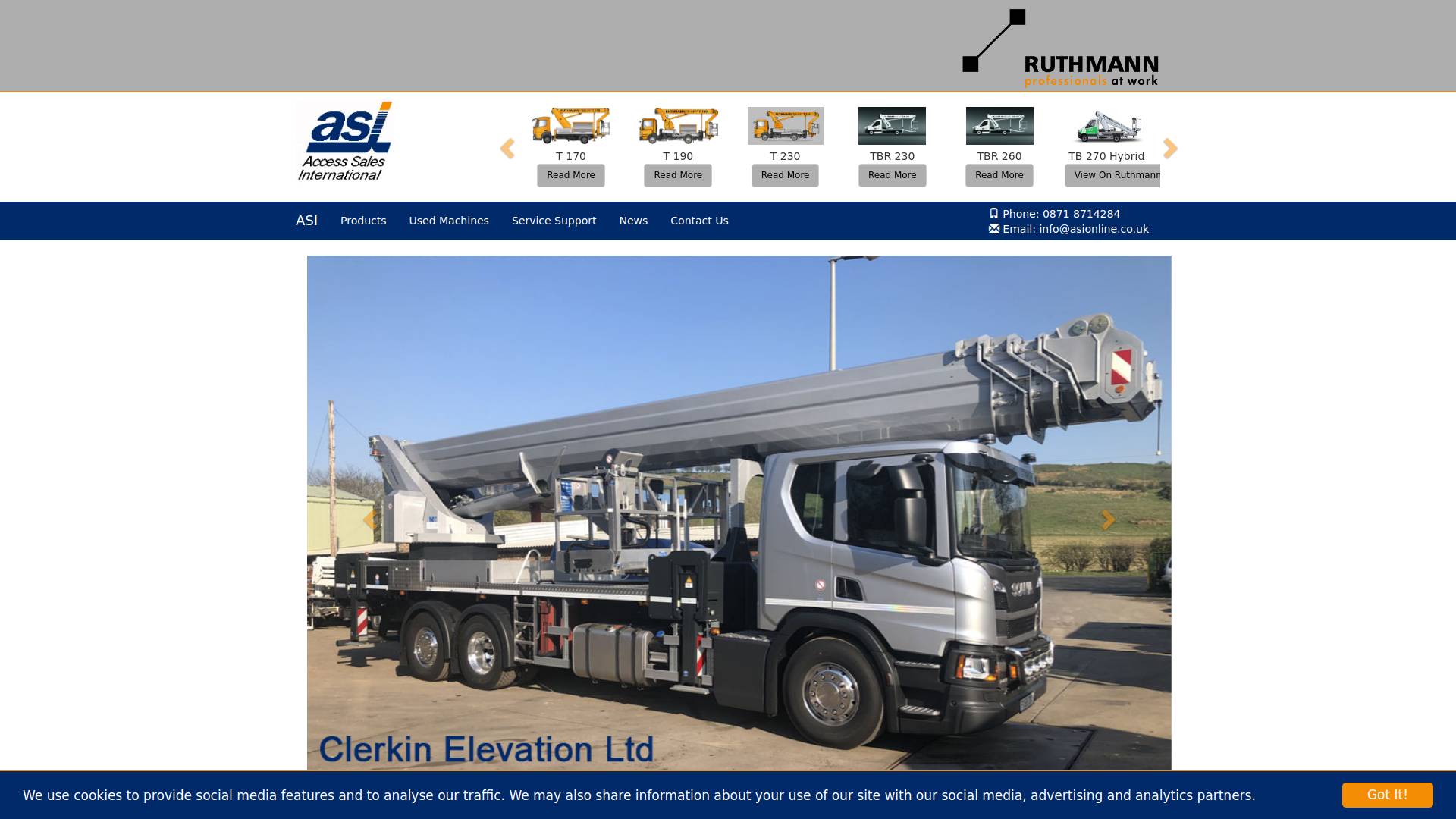 Access Sales International Ltd Website