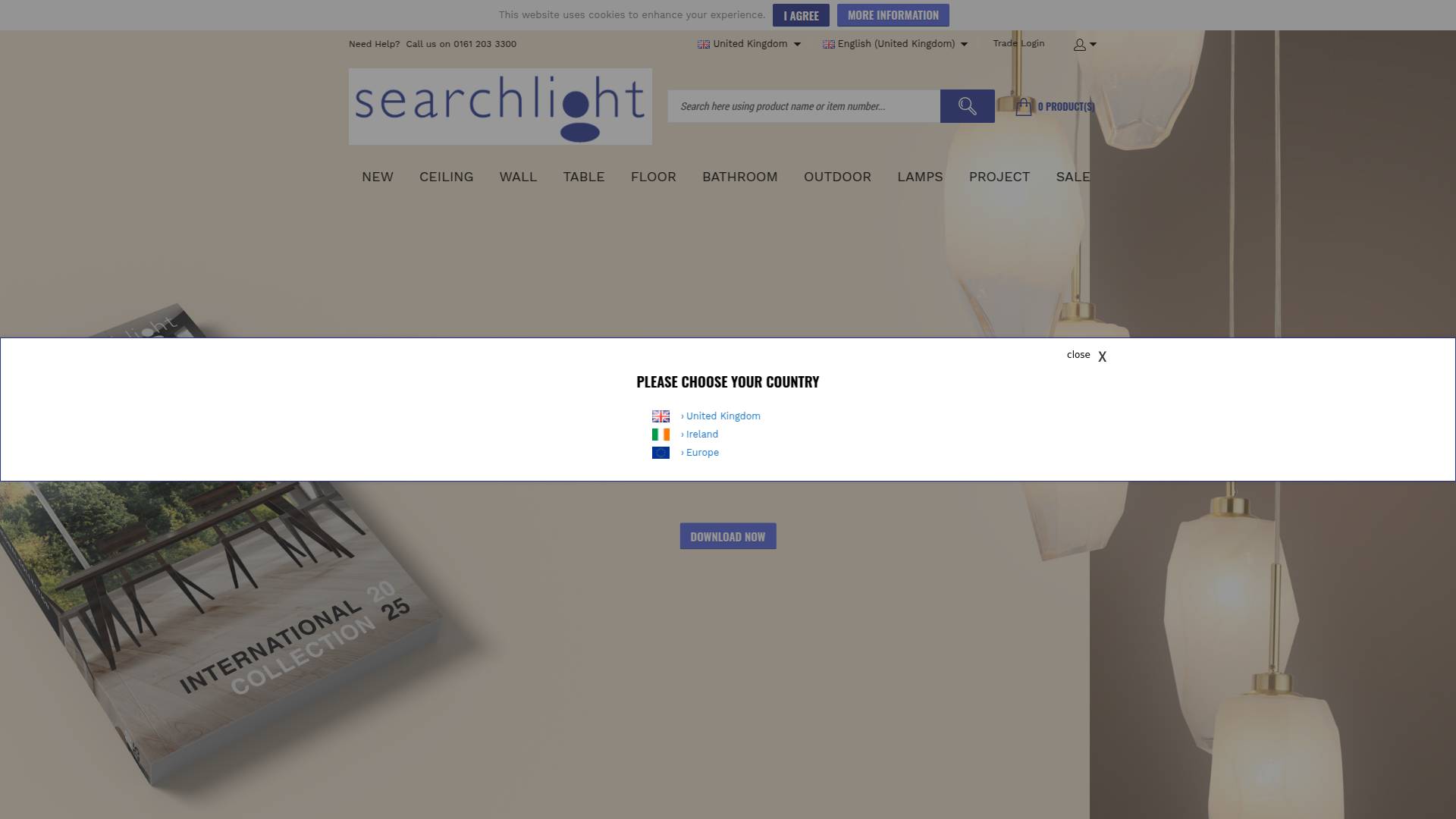 Searchlight Electric Ltd Website