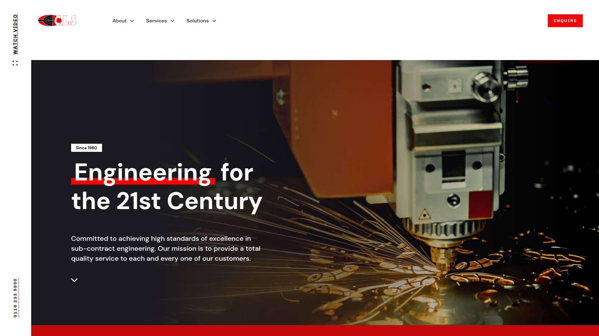 Carlton Laser Services Website