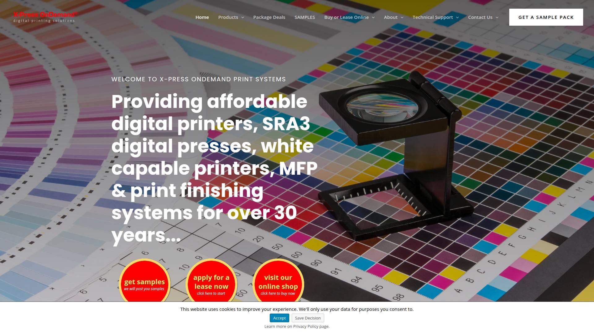 Press on Demand Website