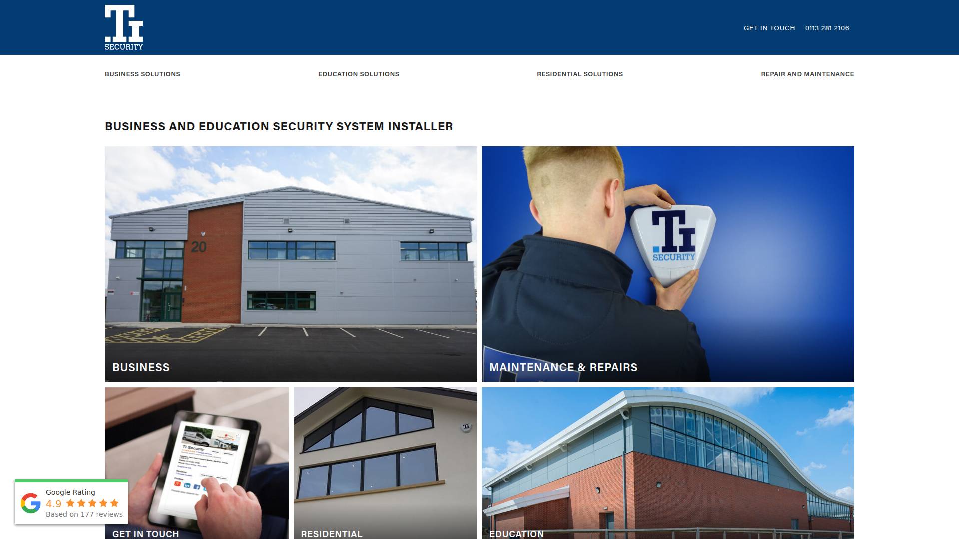 T I Security Website