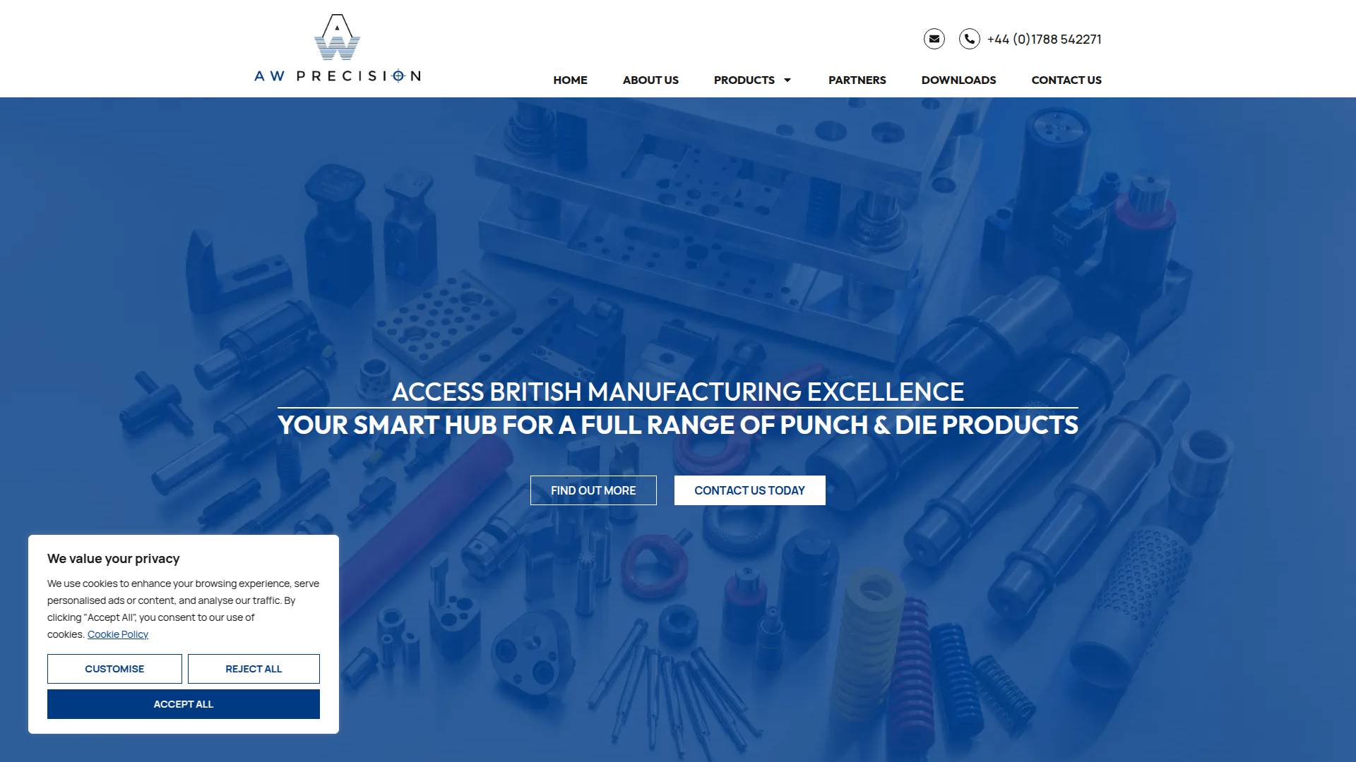 AW Precions Ltd Website