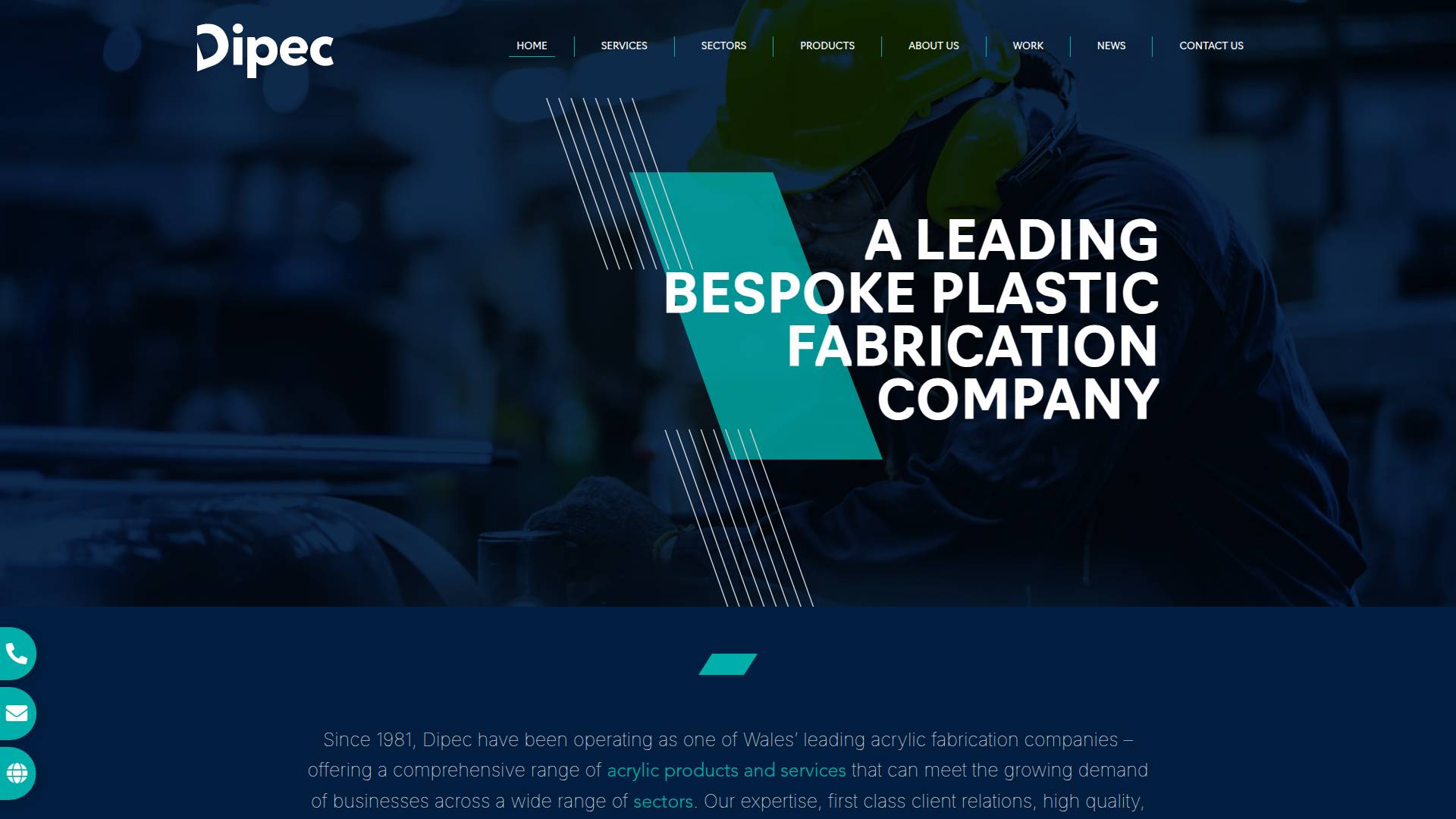 Dipec Plastics Holding Ltd Website