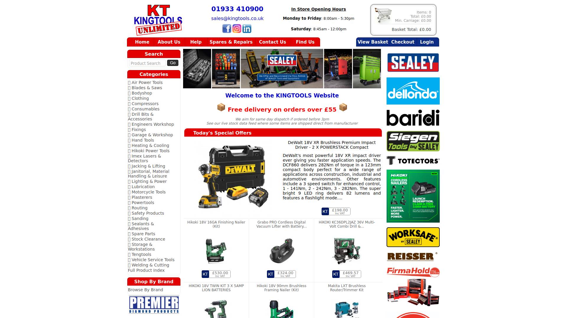 KingTools Website