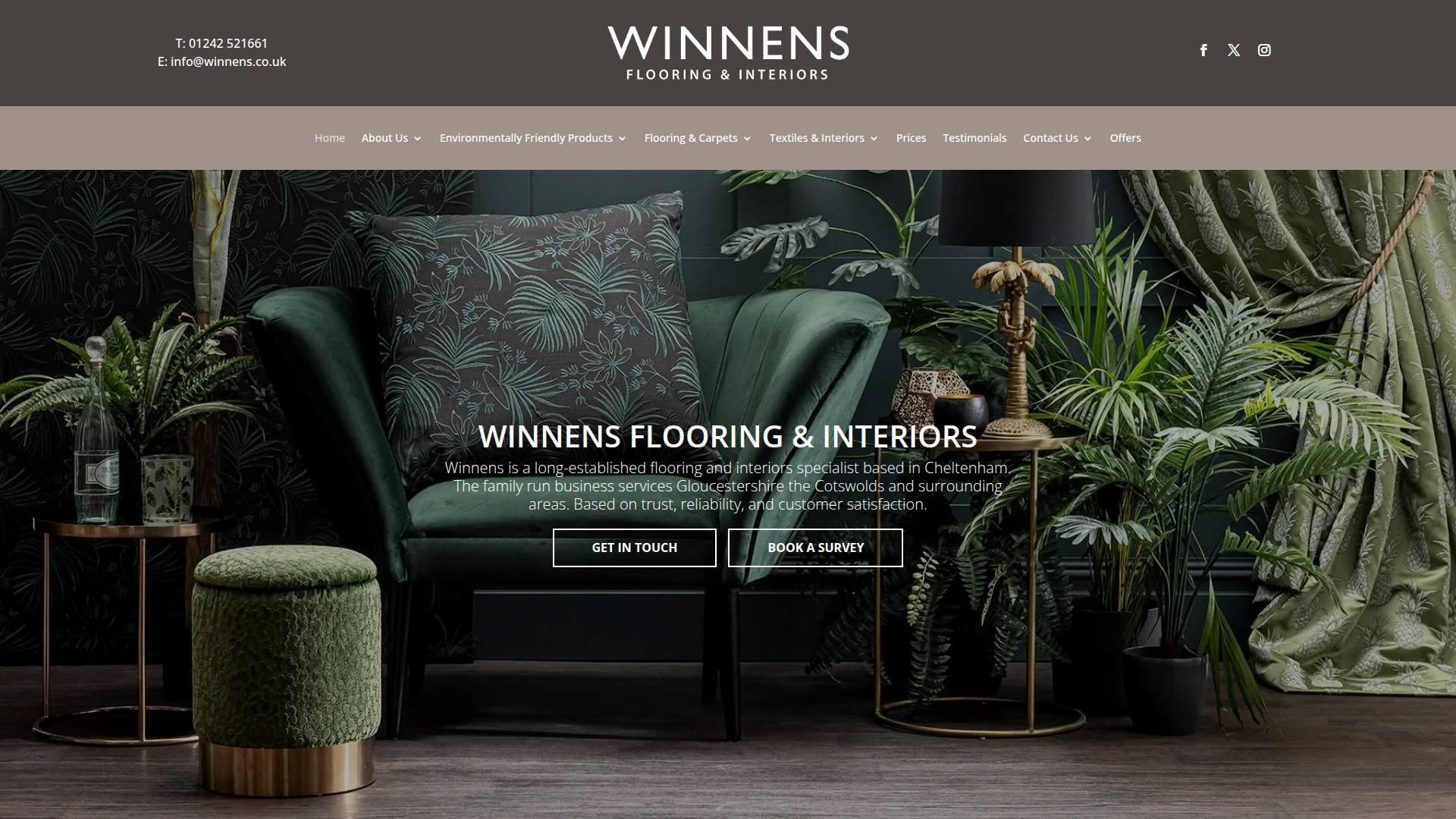 The Winnen Furnishing Co. Website