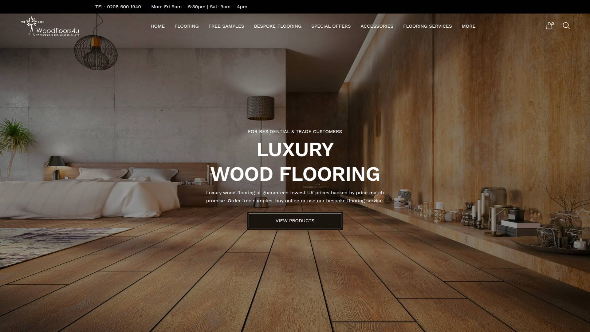 Woodfloors4u Website