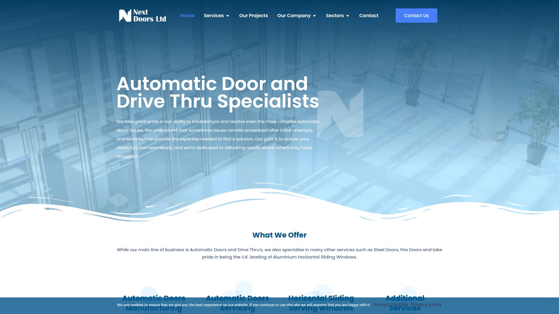 Next Doors Ltd Website